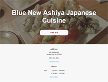 Tablet Screenshot of bluenewashiya.com